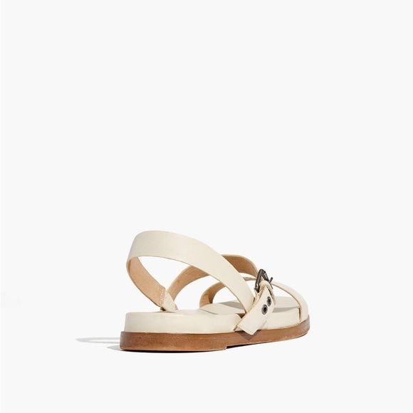 Madewell Louisa slingback sandal pale oyster - Picture 2 of 8